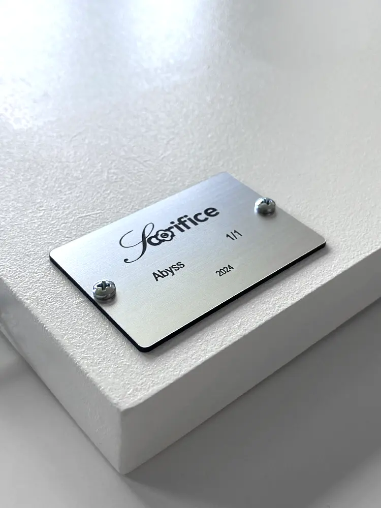 Abyss plaque